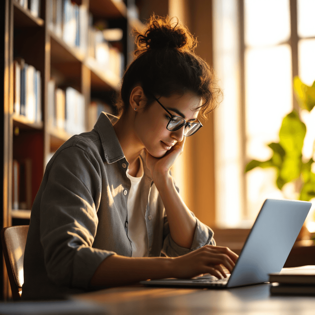 How to Get a Harvard or MIT Education Online for Under $1,500 Student studying online Harvard and MIT courses on laptop - affordable Ivy League education guide