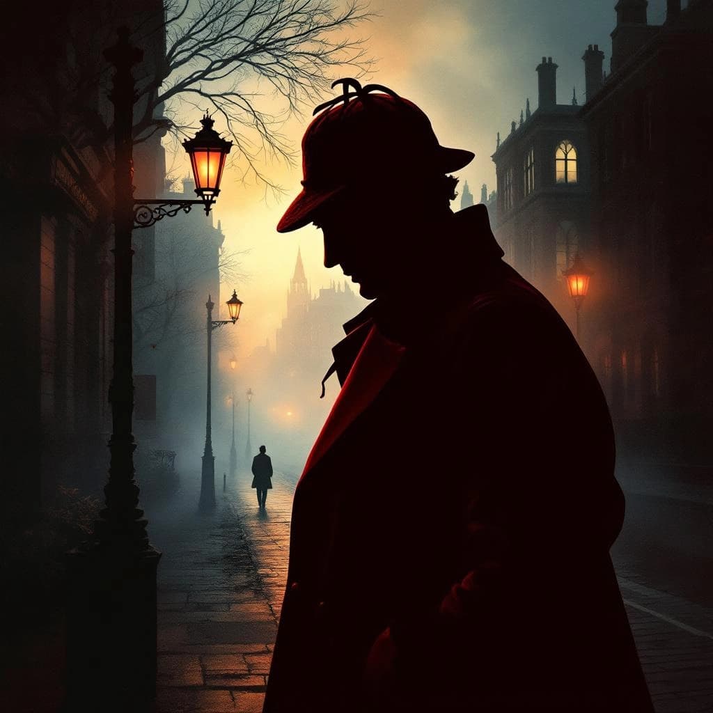 A Study in Scarlet by Arthur Conan Doyle - the first Sherlock Holmes mystery set in Victorian London