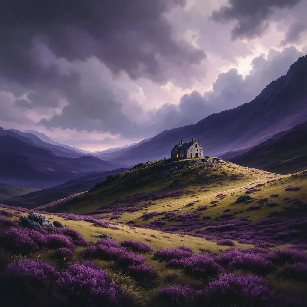 Wuthering Heights by Emily Brontë - a dark and passionate love story set on the Yorkshire moors