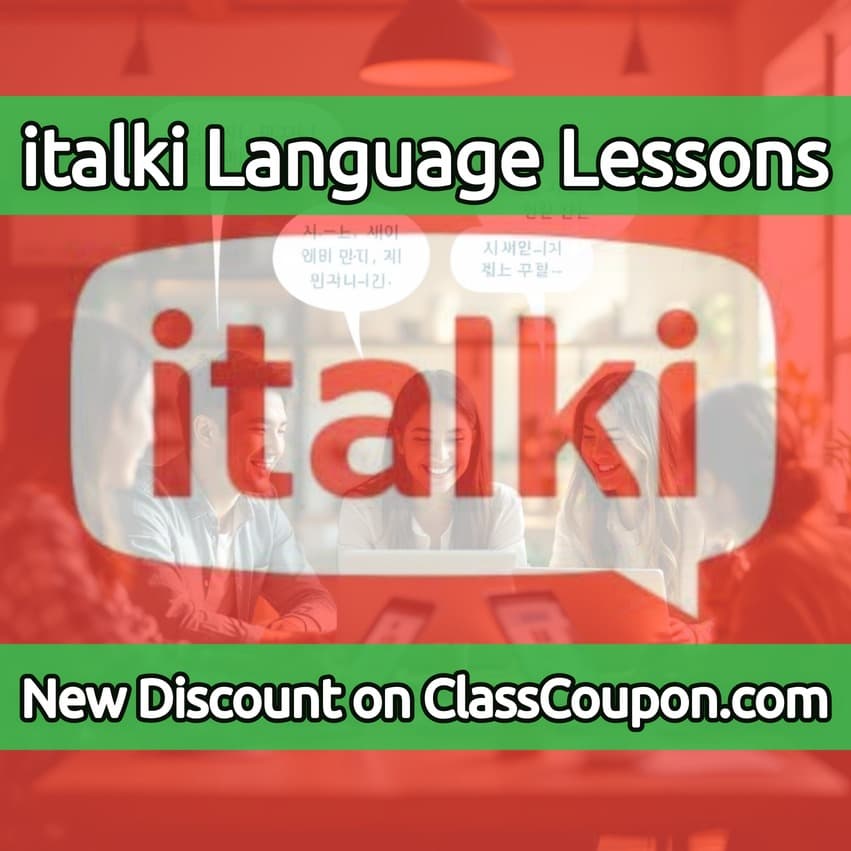 italki Language Lessons — $5 Credit for New Students