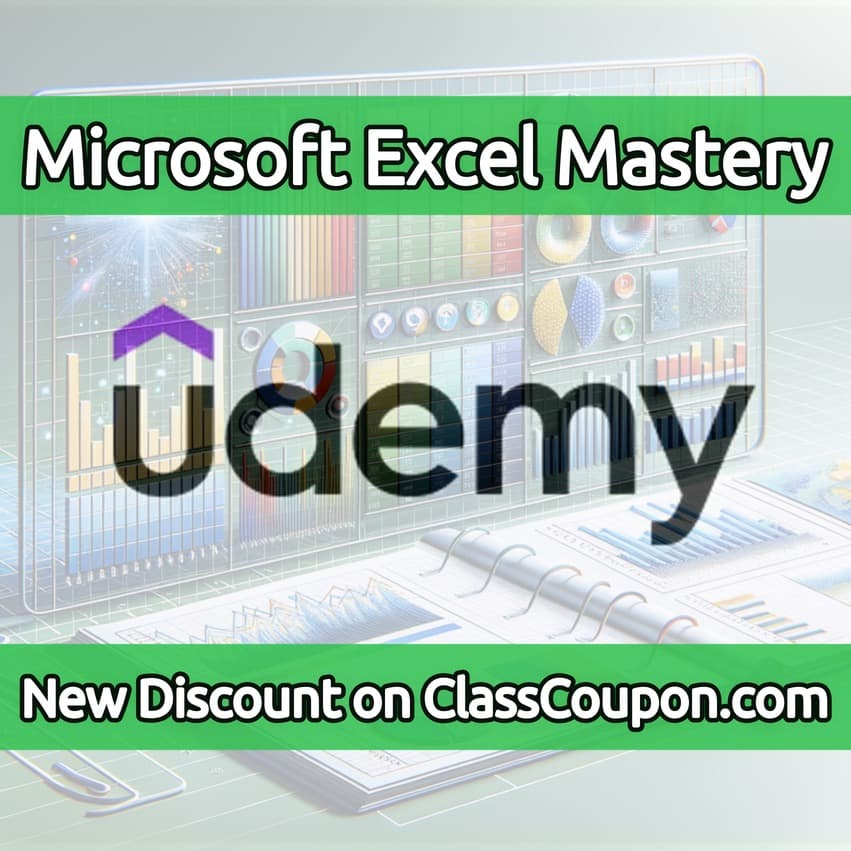 Microsoft Excel: Beginner to Advanced — Udemy Coupon