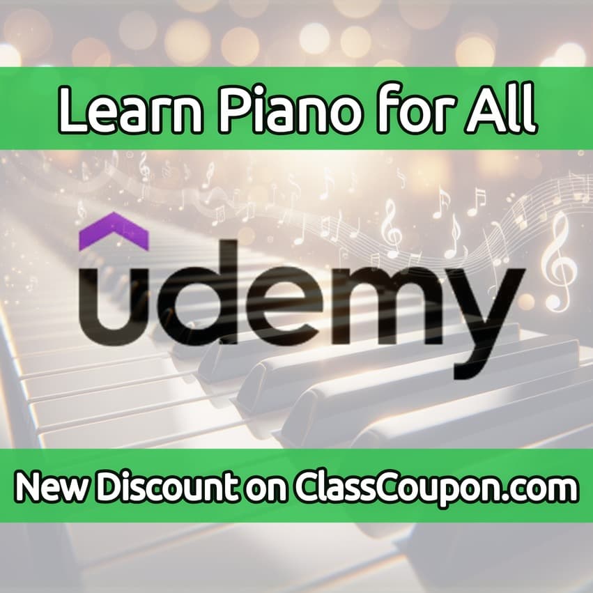 Pianoforall: Learn Piano & Keyboard — Udemy Coupon
