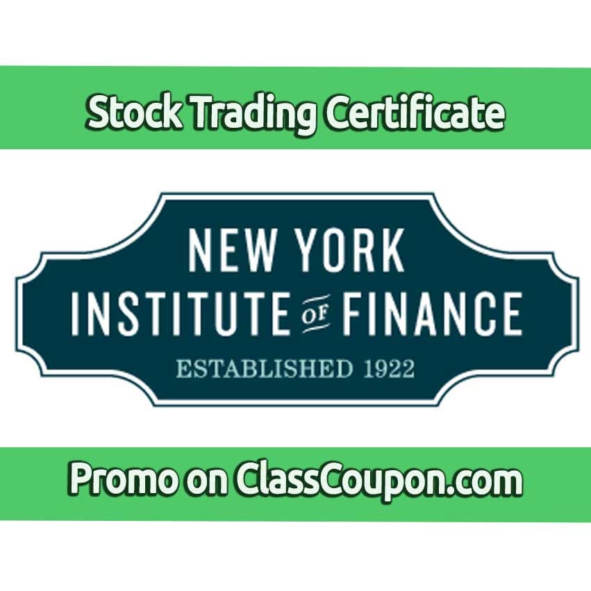 The Stock Trading Professional Certificate program by the New York Institute of Finance provides a comprehensive education in the fundamentals of stock trading and financial markets.
