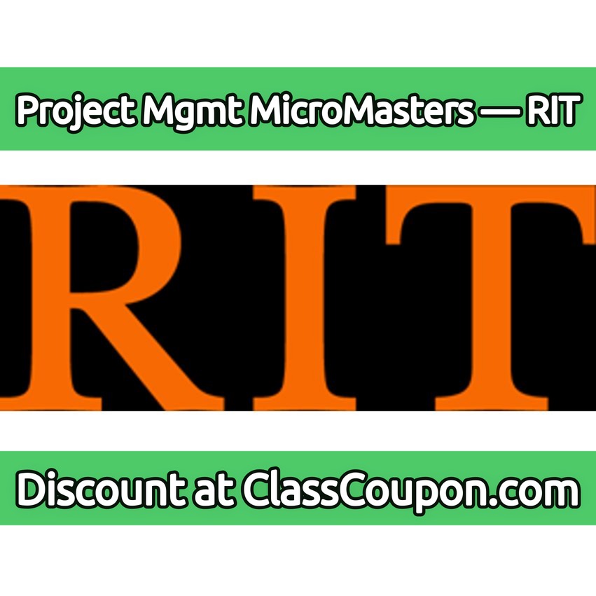 Project Management MicroMasters — edX/RIT (2026)