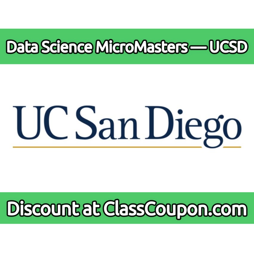 Data Science MicroMasters — edX/UC San Diego (2026)