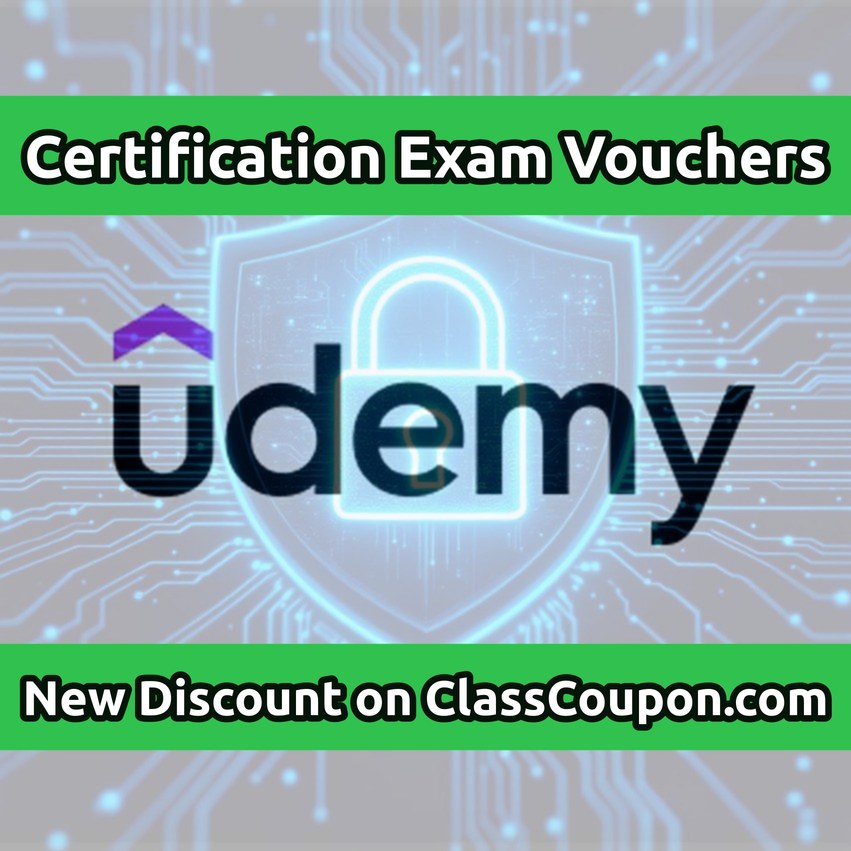 Udemy Certification Exam Vouchers — Discount on AWS, CompTIA and Microsoft Exams
