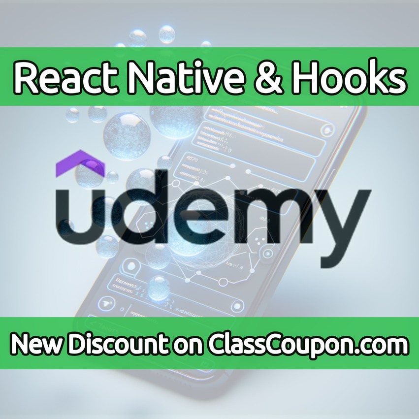 The "Complete React Native + Hooks Course" on Udemy is an extensive program designed to equip learners with the skills needed to develop real-world mobile applications using React Native.