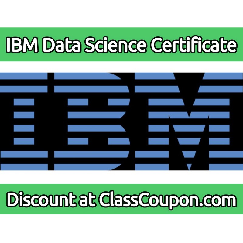 IBM Data Science Professional Certificate on edX - discount coupon
