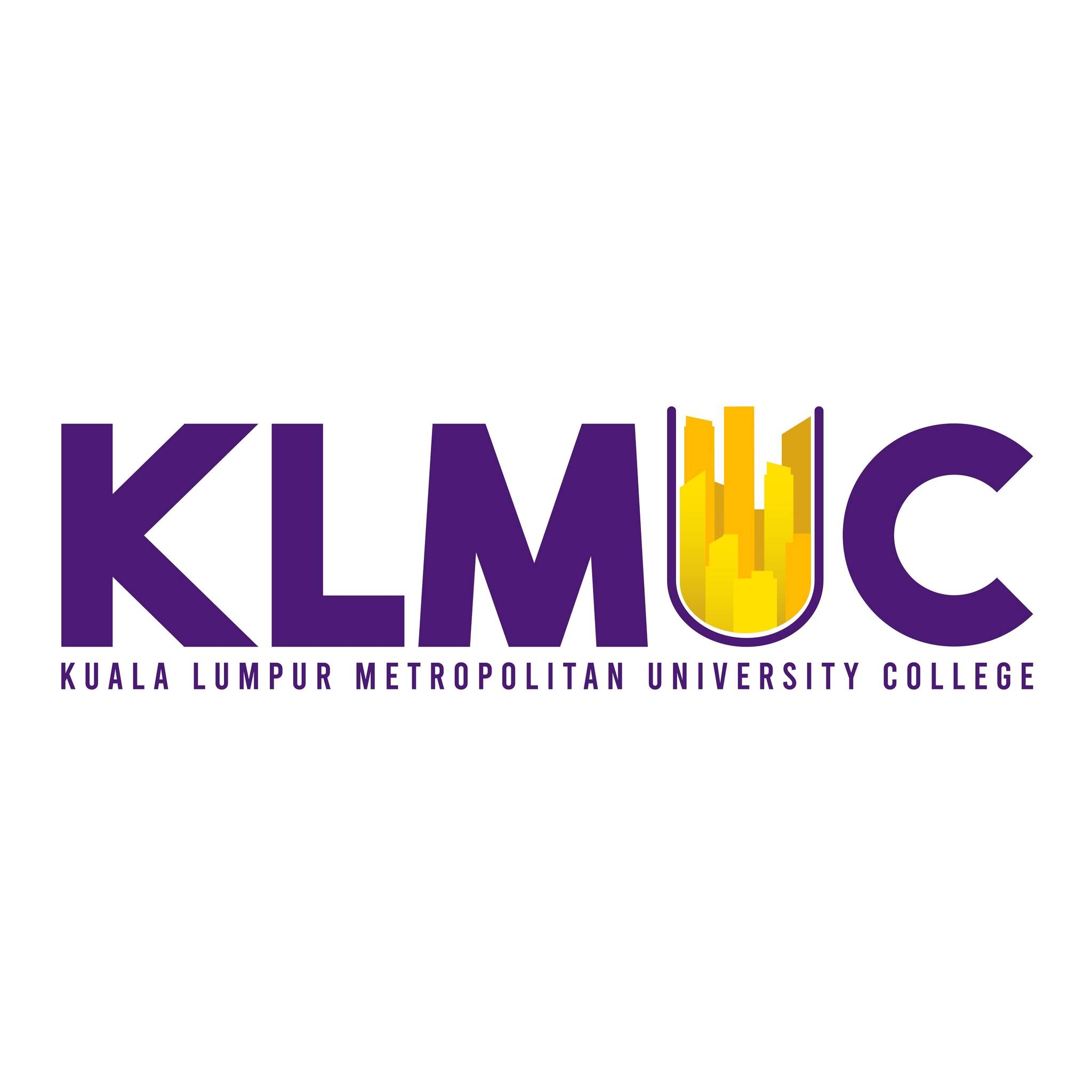 Kuala Lumpur Metropolitan University College (KLMUC) is a progressive and innovative higher learning institution with two distinctive faculties and one centre offering 18 programmes.